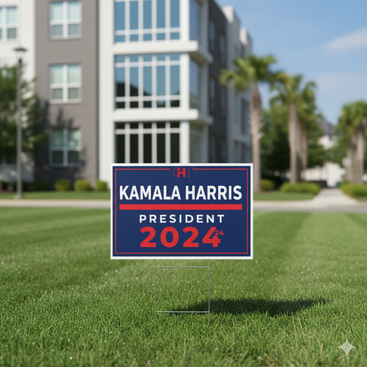 Custom Yard Signs (100+ Qty) - Single or Double Sided | 4mm Corrugated Plastic